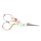 Ножницы для вышивания в винтажном Европейском стиле, в форме аиста, с цветочным узором