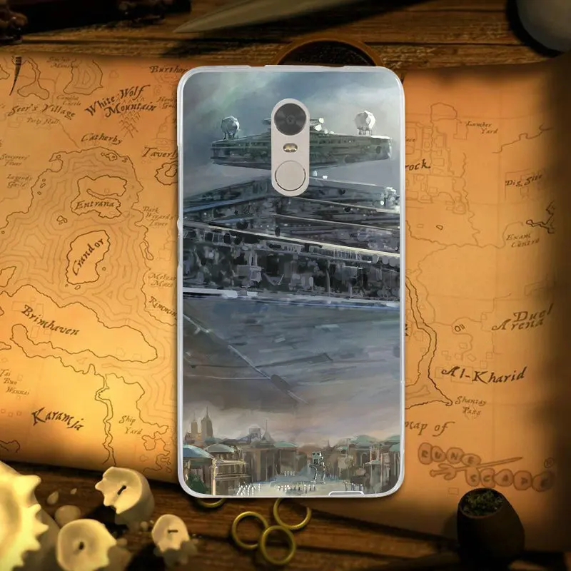 Image 1 Силиконовый чехол-накладка из мягкого ТПУ чехол для телефона для Xiaomi mi Red mi Note 3 S 4 4X 4A 5 5S 5A 6 6X 6A 8 A1 Pro Plus макс 3 Звездные Войны Логотип империи - Цвет: Image 1