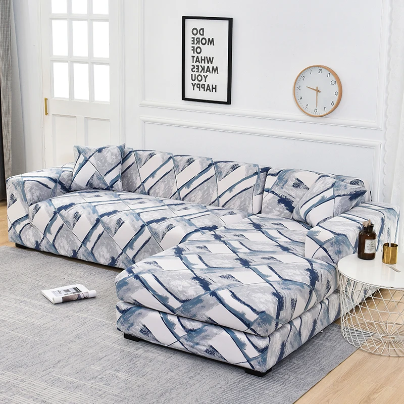 

Corner Sofa Cover Elastic Sofa Covers for Living Room Armchair Cover fundas sofas con chaise longue Needs Order 2pieces Case