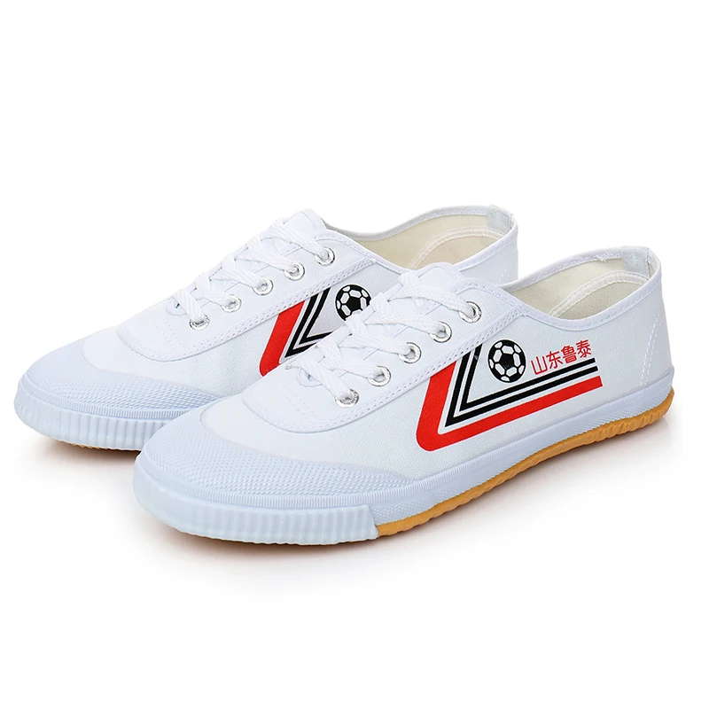 

Men's Sports Shoes Rubber Sole Tai Chi Shoes Track and Field Sports Shoes Low Top Canvas Shoes Work Shoes