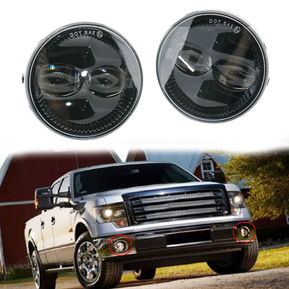 Для Ford F150 MORIMOTO 2009 2014 светодиодный Противотуманные фары 2400 люмен прямая подгонка