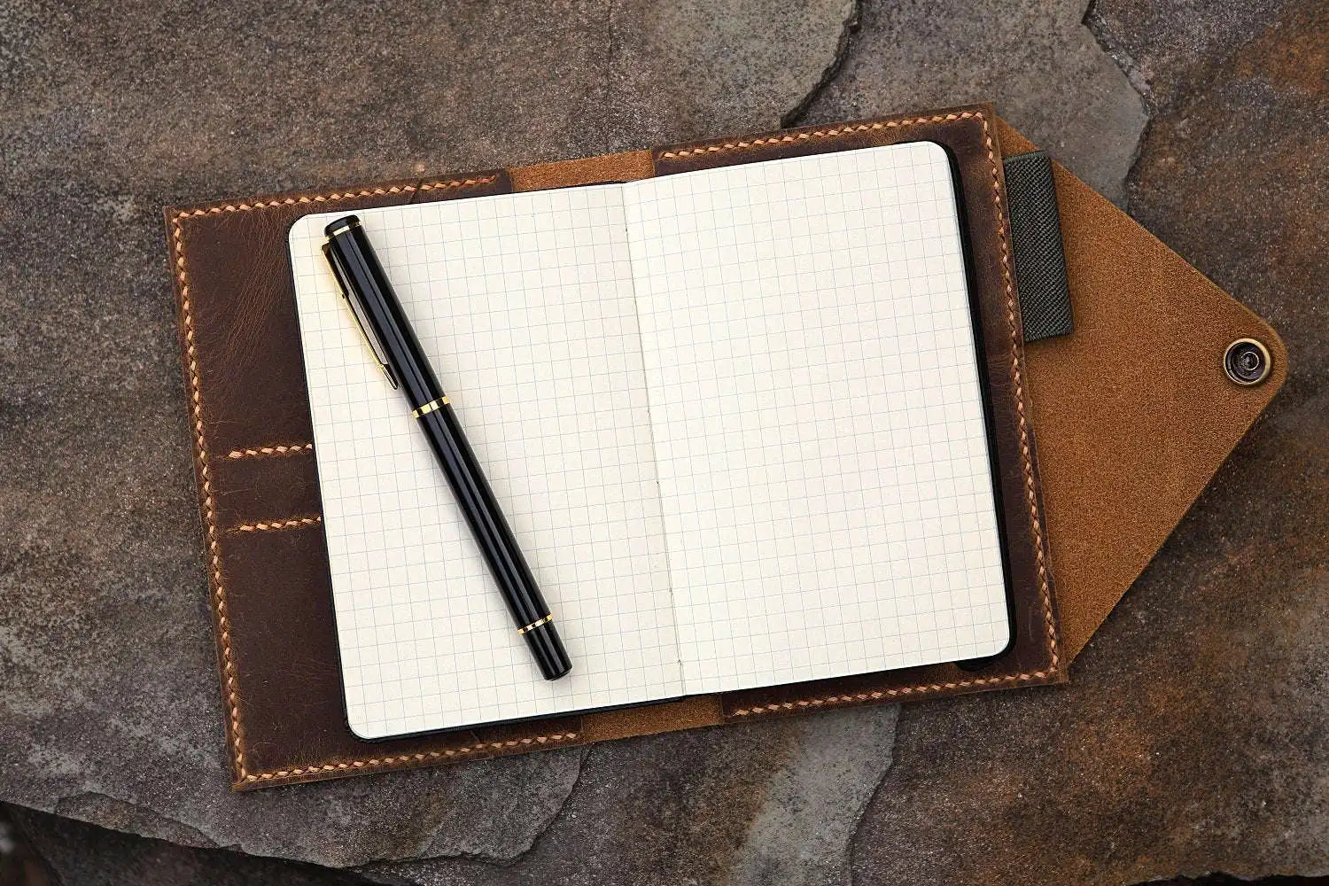 Состаренный чехол-органайзер из натуральной кожи для ежедневника moleskine, классический блокнот cahier journal POCKET 3," x 5,5"