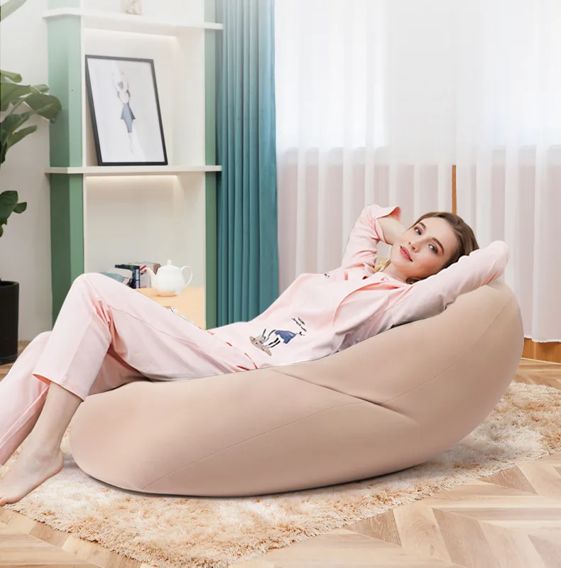 

Простой тканевый диван-мешок, модный диван для спальни, Индивидуальный размер, цвет