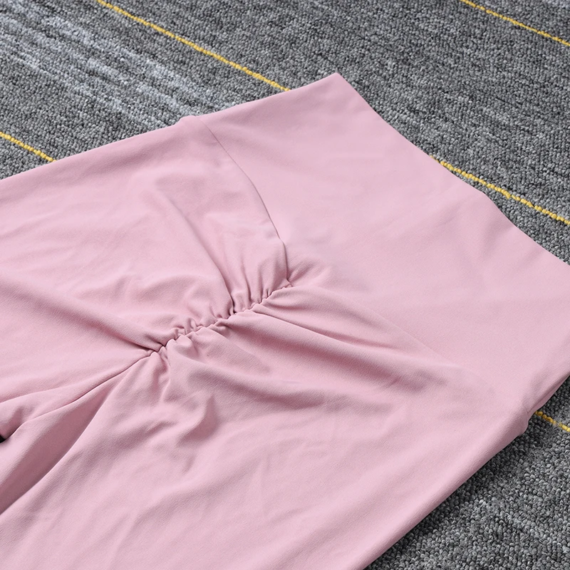 

2021 Women New Yoga Pants Leggings For Fitness Nylon High Waist Long Pants Women Hip Push UP Tights Women Gym Clothing