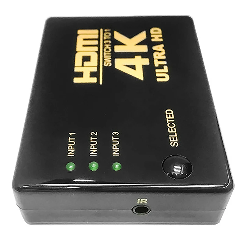 1080P HDMI видеопереключатель 4K x 2K сплиттер 3 входа 1 выход переключатель для DVD TV PS4/3| |