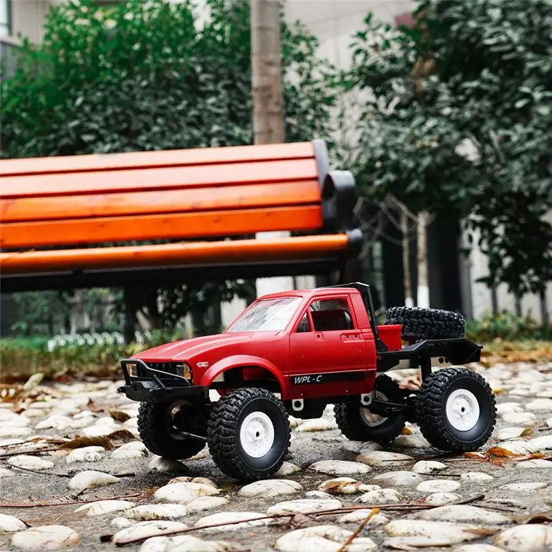WPL C14 масштаб 1:16 2 4G 2CH 4WD мини внедорожник Радиоуправляемый полу-грузовик RTR