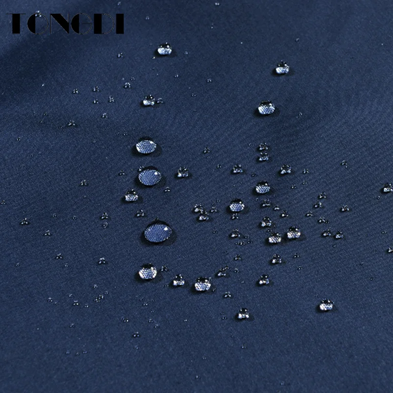 Утолщенная Водонепроницаемая занавеска для душа TONGDI Современная однотонная