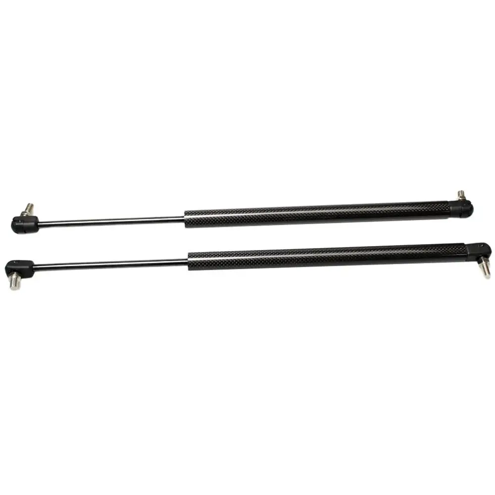 Black Carbon Fiber 2 шт. Авто газа заряженных Распорки Весна хэтчбек Лифт Поддержка подходит для 1992 1993 1994 1995 Honda Civic 3-дверный хэтчбек 18,27 дюймов - Цвет: Black Carbon Fiber