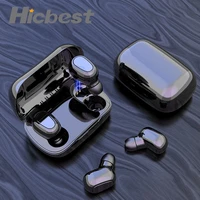 sport tws wireless earbuds headphone cordless hifi earphones 5 0 noise cancelling mini headphones headset water proof