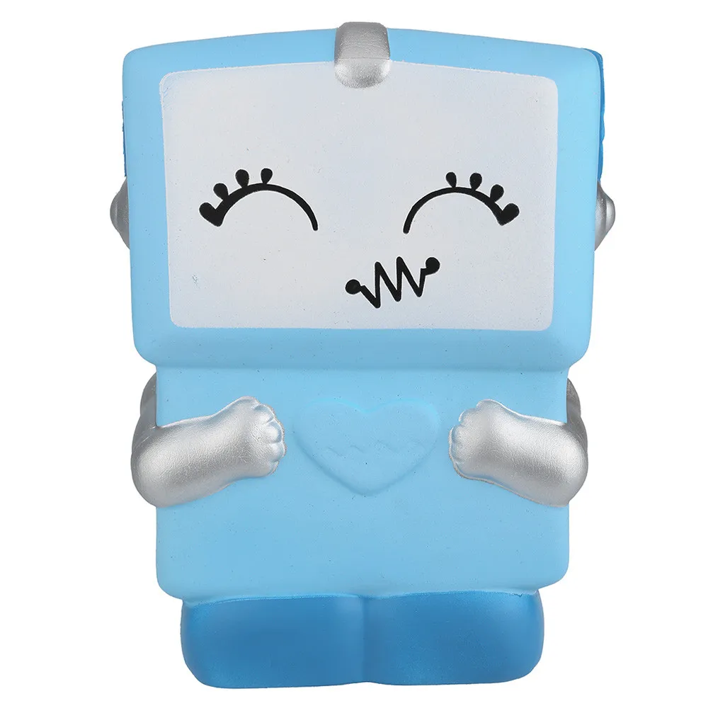 

Squishy Kids Toy Adorable Cartoon Robot Slow Rising Fruits Scented Stress Relief Toys Children Fun Game