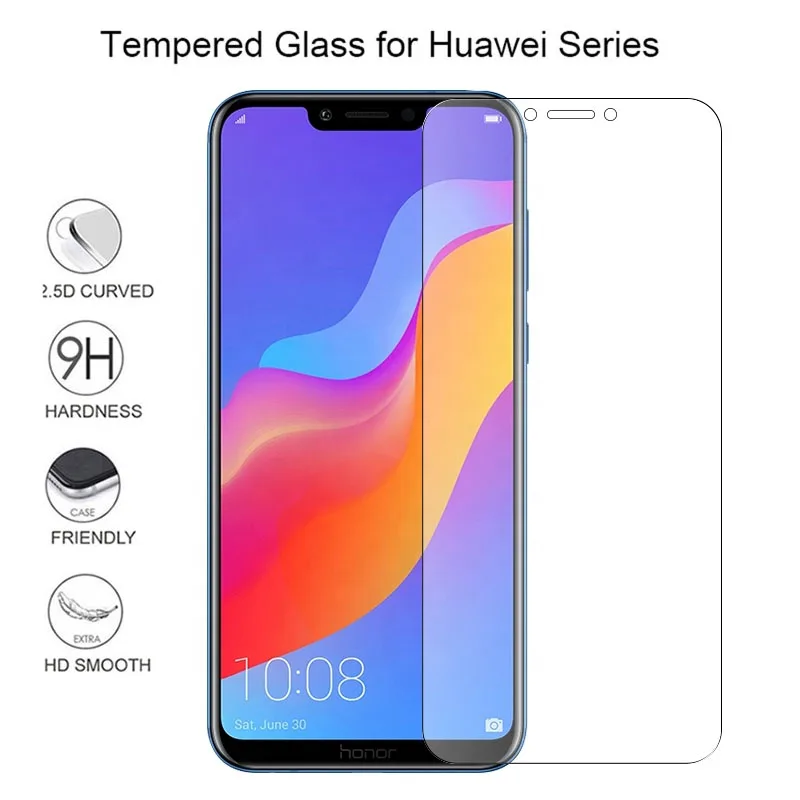 

2 шт. 9H высокопрозрачное закаленное стекло для Honor Play 3/3e 2.5D Защита экрана для Honor Play 8a/8c/8/7/magic 2 стеклянная пленка