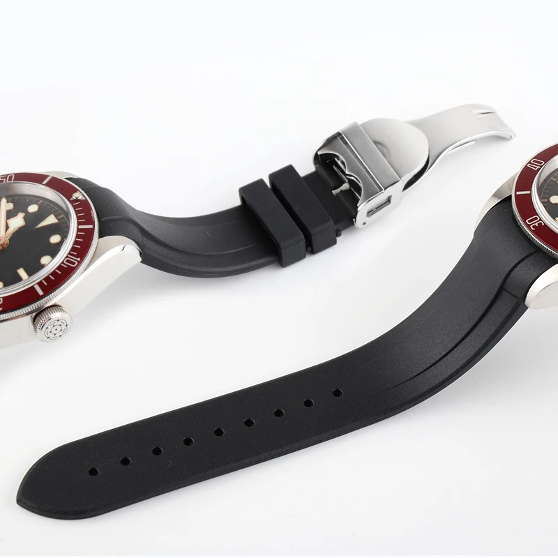 Ремешок для часов 22 мм спортивный с изогнутым концом ремешок Black Bay 1958 PELAGOS Gmt