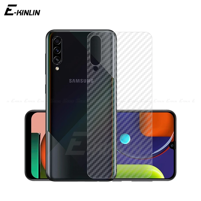 

5pcs Soft Back Cover Screen Protector For Samsung Galaxy A22s A02s A10s A30s A20s A21s A70s A03s A52s A50s Carbon Fiber Film