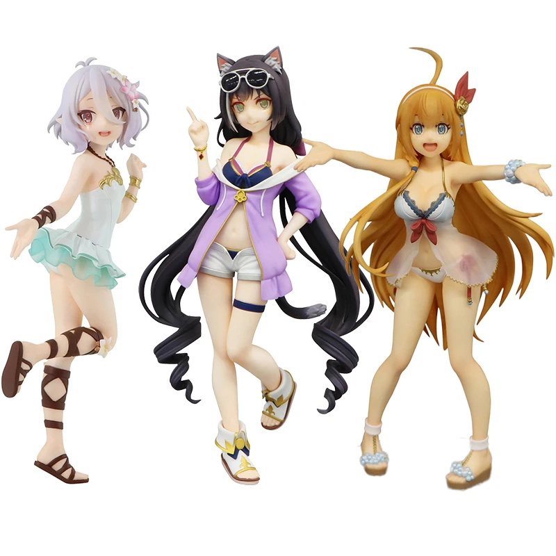 

Anime Action Figure INFO-MSG Original Special Figures Princess Connect! Re:Dive Cute Beauty Girl Swimsuit PVC Model Toys Hentai