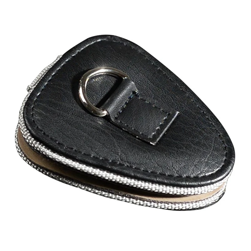 

Guitar Picks Holder Case for Guitar Variety Pack Picks Box PU Leather Guitar Plectrums Bag Comes with 6 Guitar Picks