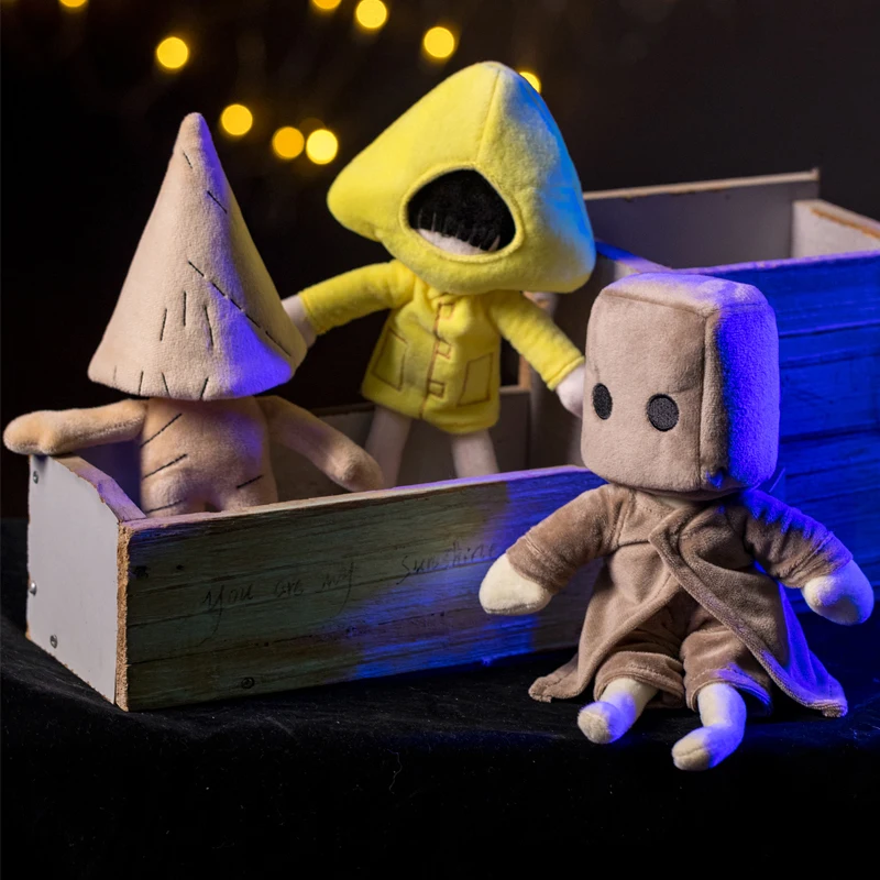 30cm Little Nightmares Plush Toy Hot Game The Six Nomes Cartoon Stuffed Dolls Kawaii Gift Toys for Girls Kids Fans Collection | Игрушки и