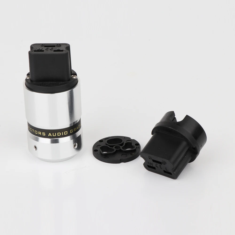 Высококлассный медный цветной родиевый силовой стандарт F090 20 А разъемы