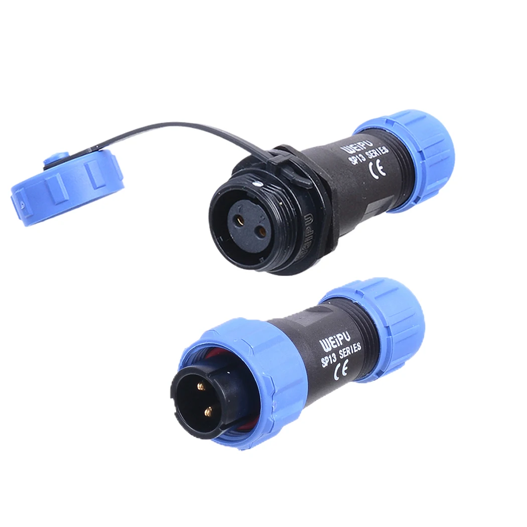 WEIPU SP13 многожильный 2 3 4 5 7 9 Pin IP68 Водонепроницаемый авиационный кабель