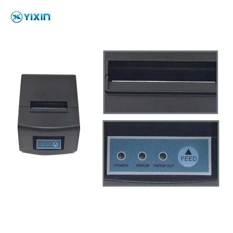 

High Quality Cheap 80mm Auto Cutter Receipt Printer 3 inch Fast Speed POS Thermal Printer Suitable for Printing Barcode Bill