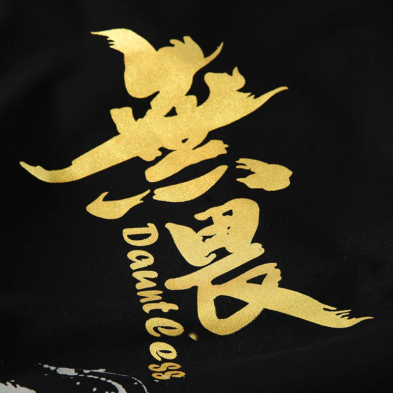 

Chinese Characters Print Pullover Sweatshirts Men Hip Hop Casual Streetwear 2020 Harajuku Fashion O-Neck Hoodie Tops Black WY258
