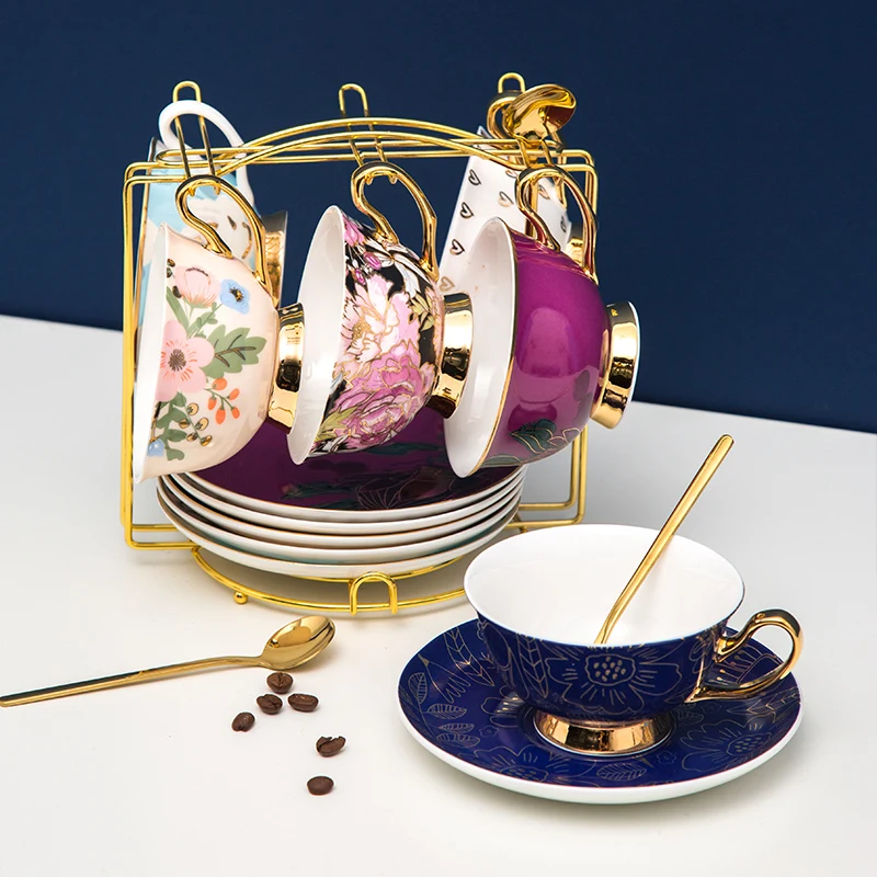 Горячая продажа 2 шт тонкие костяные китайские кофейные чашки и блюдца