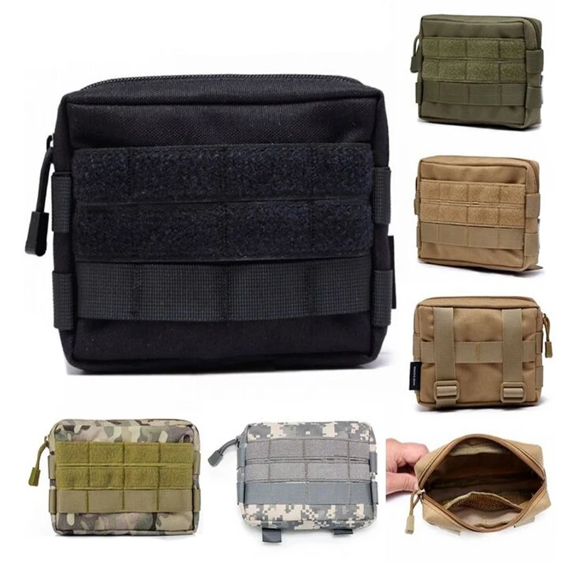 

CQC Outdoor Military Molle Utility EDC Tool Waist Pack Tactical Medical First Aid Pouch Phone Holder Case Hunting Bag