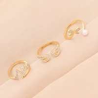 lightning angel butterfly adjustable ring for women fashion jewelry 2021 new products