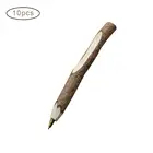 Ручка шариковая деревянная, разлагаемая, экологически чистая ручка, 10 шт.