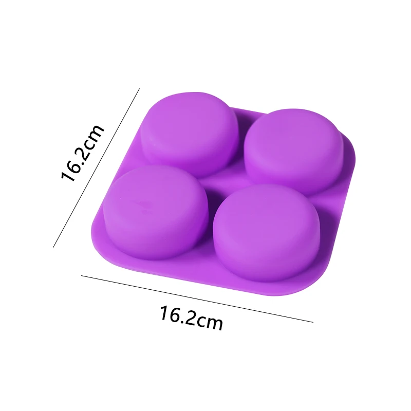 Четыре круглых круга силиконовые формы для торта термостойкие инструменты