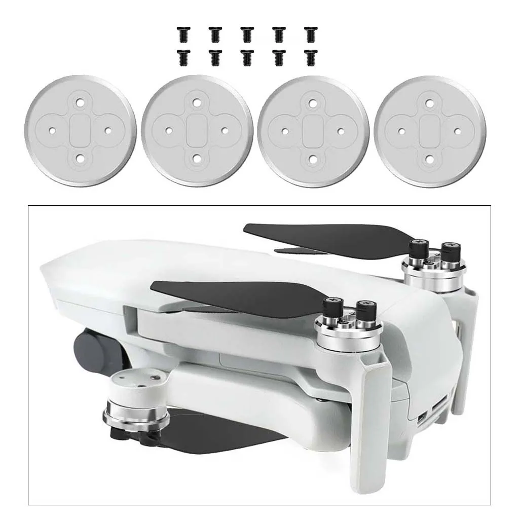 

4x Aluminum Alloy Motor Cover Cap Compatible With DJI Mavic Mini Accessories
