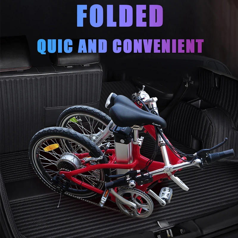 Самая новая складная сплав электрический велосипедный е-байка 36В 10AH литий