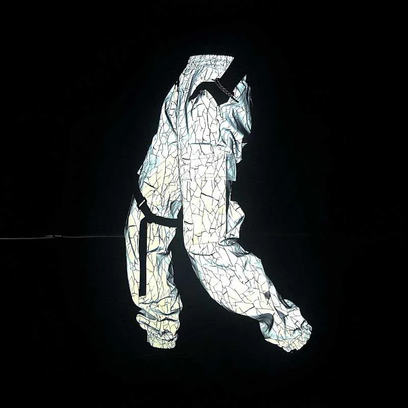 NiceMix строка Пояс лента боковой карман граффити в контрастную клетку полосатый