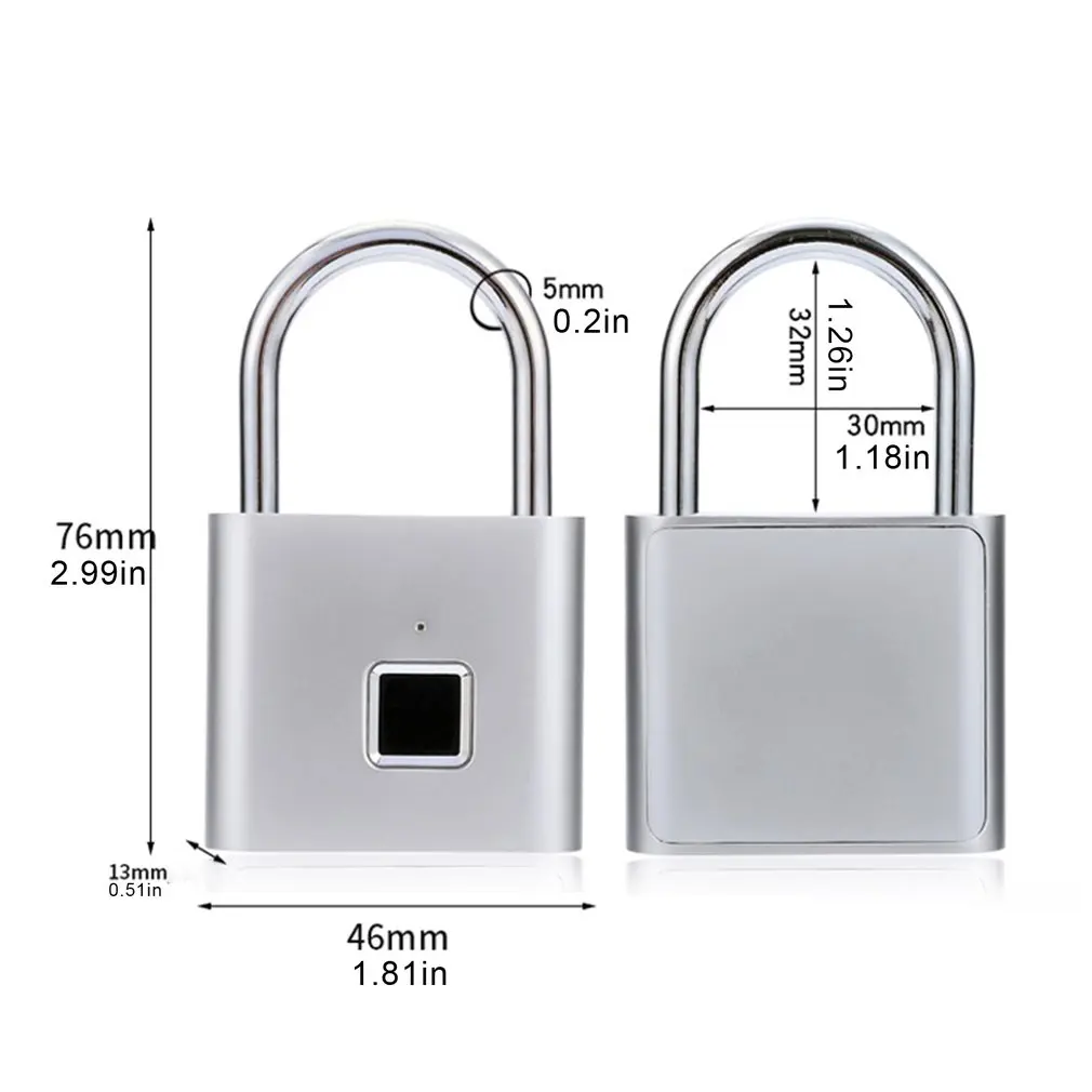 Смарт замок с замком водонепроницаемый на молнии для багажа тренажерного зала