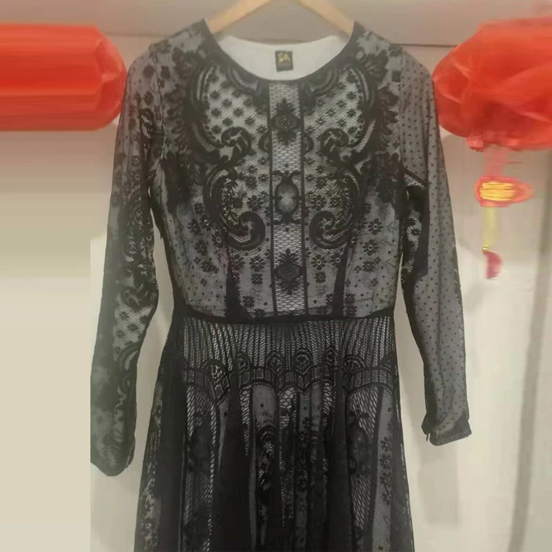 Черное мусульманское платье Дубай abaya Soiree турецкие вечерние платья Хиджаб ислам одежда Абая для женщин Grote Maten Dames Kleding