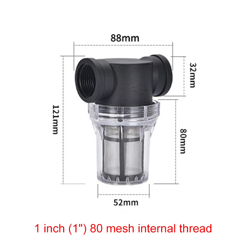 

20/25/32mm Irrigation Pipe Filter Garden In Line Water Pump Purification Tool Garden Hoses Watering Garden Supplies Home Tool