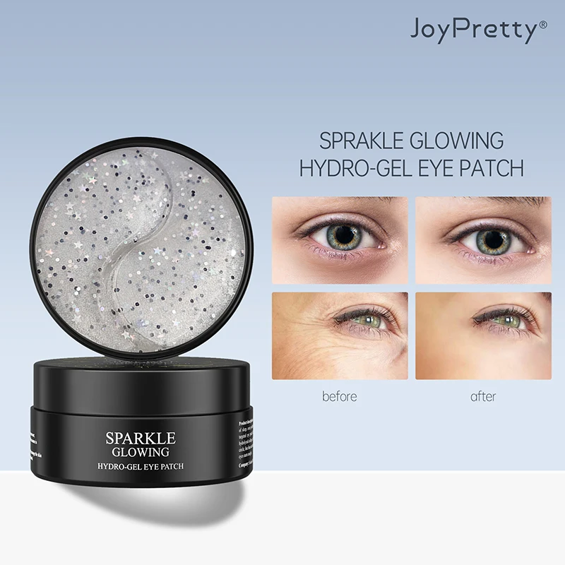 

JoyPretty 76pcs Hyaluronic Acid Repair Eye Patches Remove Dark Circles Moisturizing Eye Mask Crystal Collagen Gel Mask Eye Skin