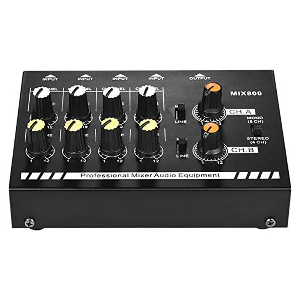 8 канальный подойдет как для повседневной носки так/стерео аудио линия Миксер с