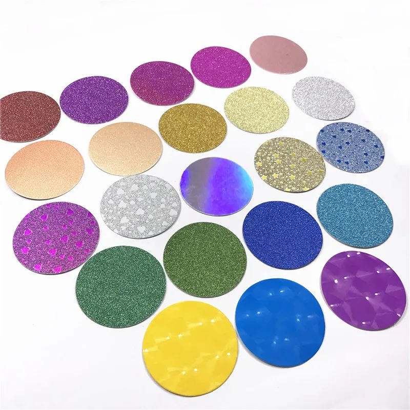 

wholesales 100/200 Pcs Eyelash Glitter Background Paper for the Inside of the lashes packaging box Eyelash Case For the inside