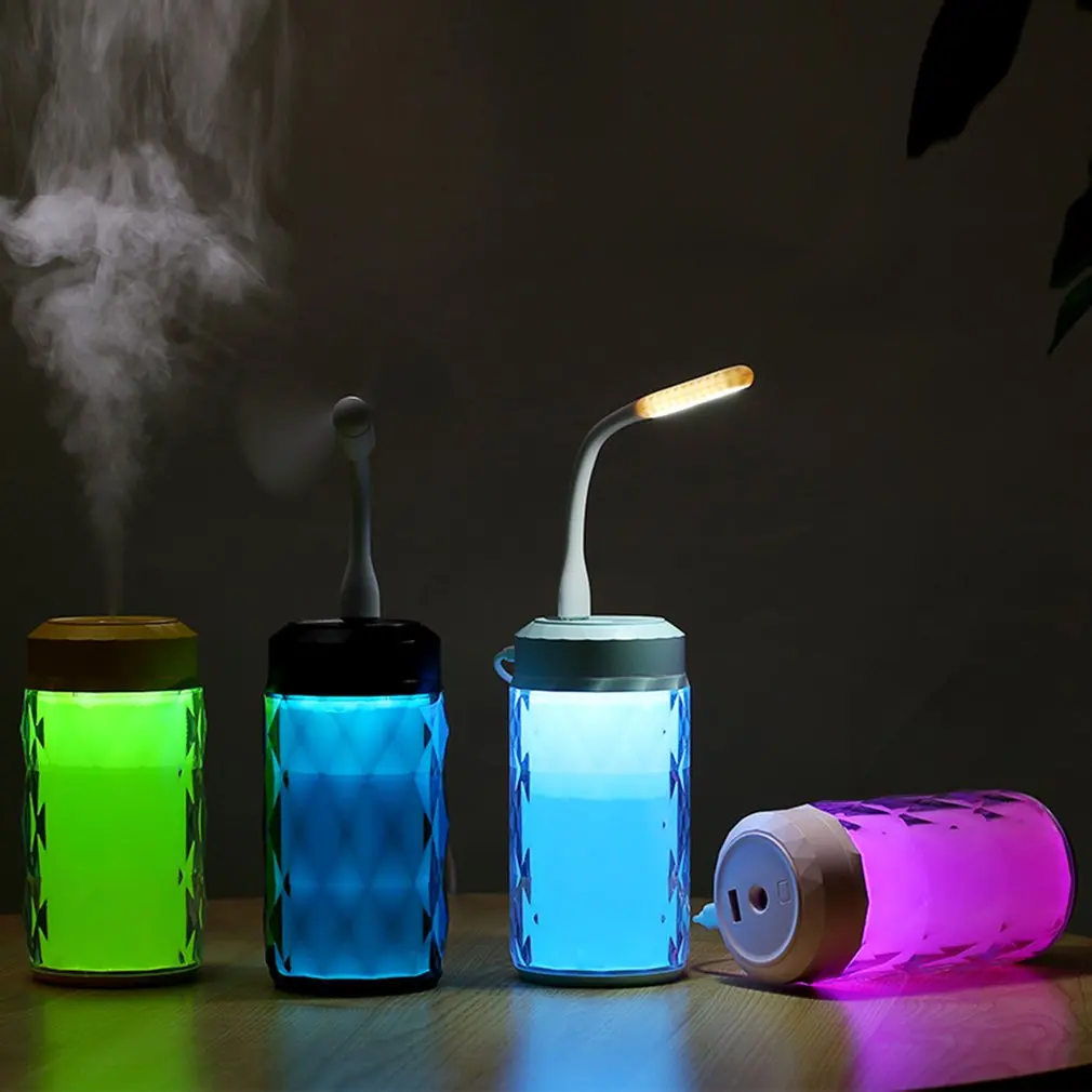 

Multi Function Humidifier 250ML large capacity lasting humidification for 10 hours USB expansion interface