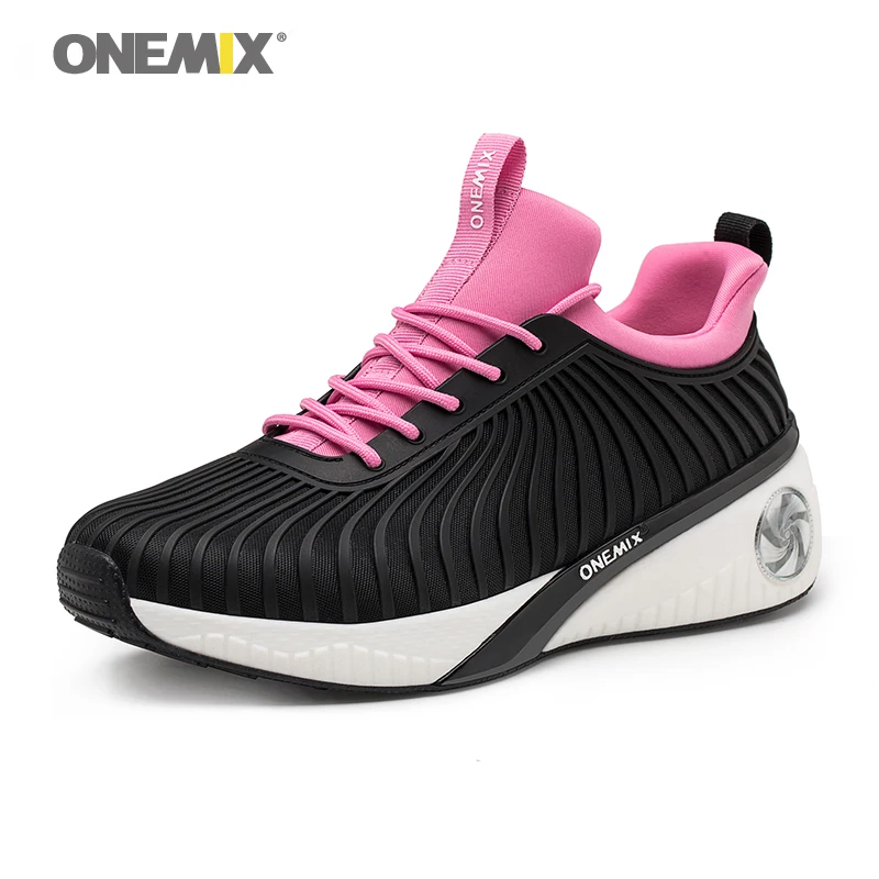 Женские кроссовки для бега ONEMIX удобная Уличная обувь из сетчатого полиуретана на