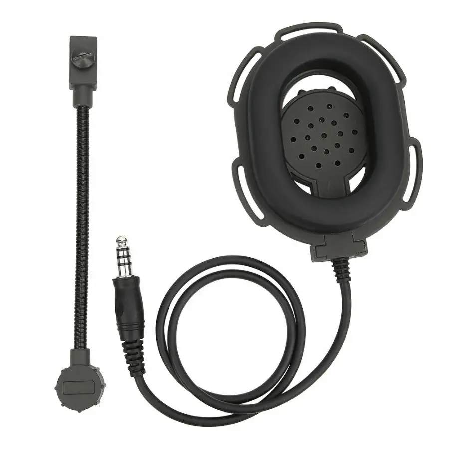 Профессиональная пластиковая односторонняя гарнитура с регулируемой повязкой