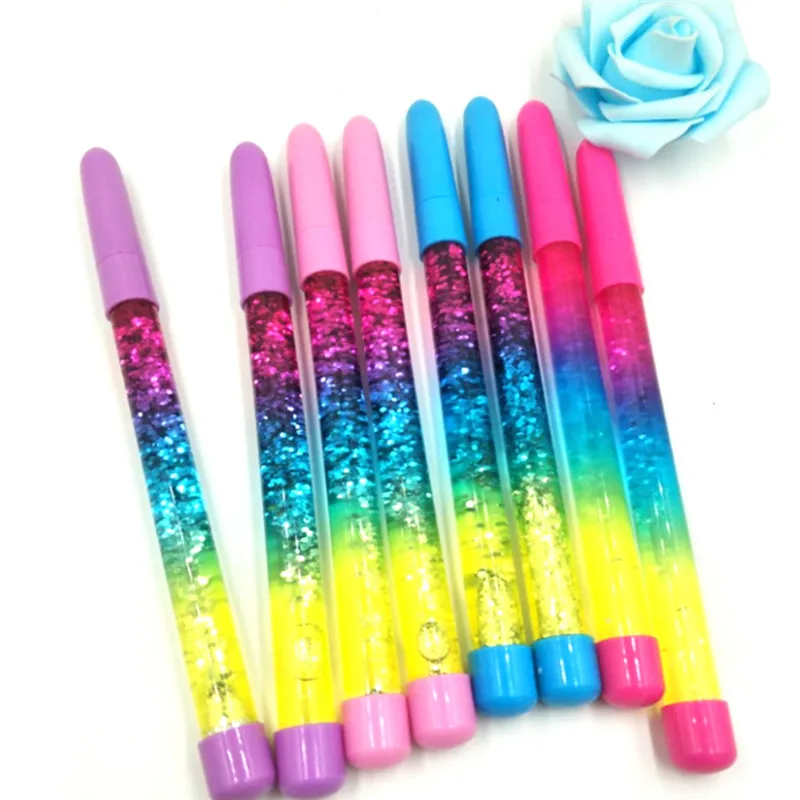 1 шт. гелевая ручка волшебная палочка блестки жидкий сыпучий песок гелевые