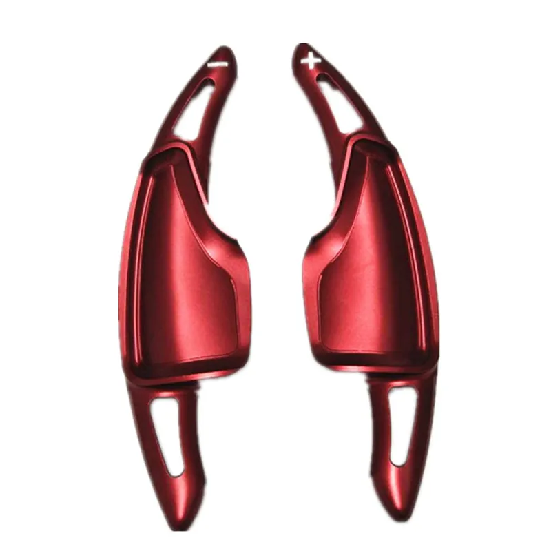 

2PCS Aluminum Steering Wheel Paddle Shifter Extension for Chevrolet Camaro 2017 2018 2019 Chevy C7 Corvette 2015-2019