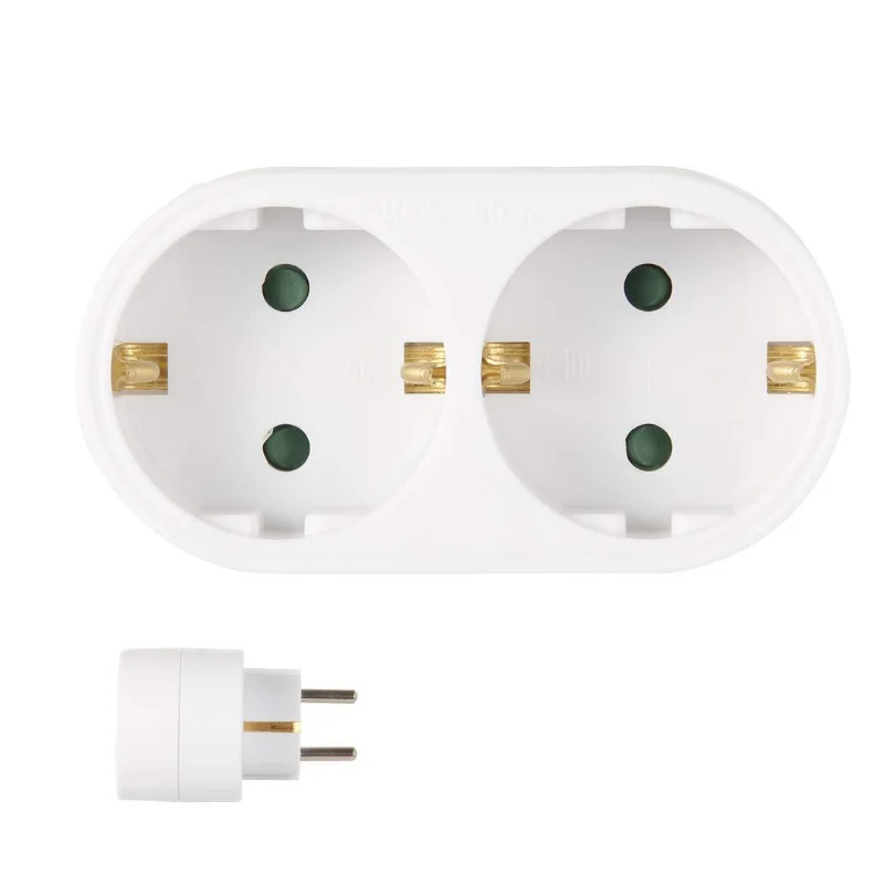 Новое расширение удобное преобразование немецкая штепсельная вилка тройная