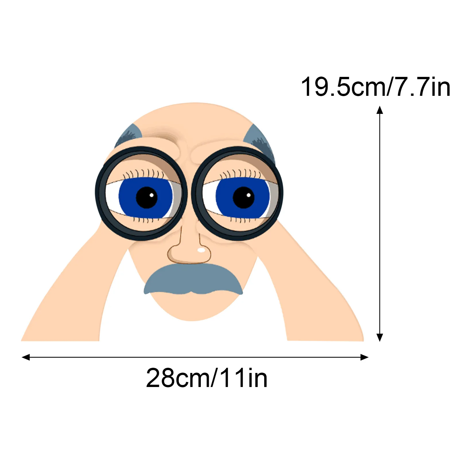 

New Fashion Binocular Spying Fence Peeker Yard Art Garden Nosy Neighbor Couple Garden Decoration Outdoor jardineria decoracion