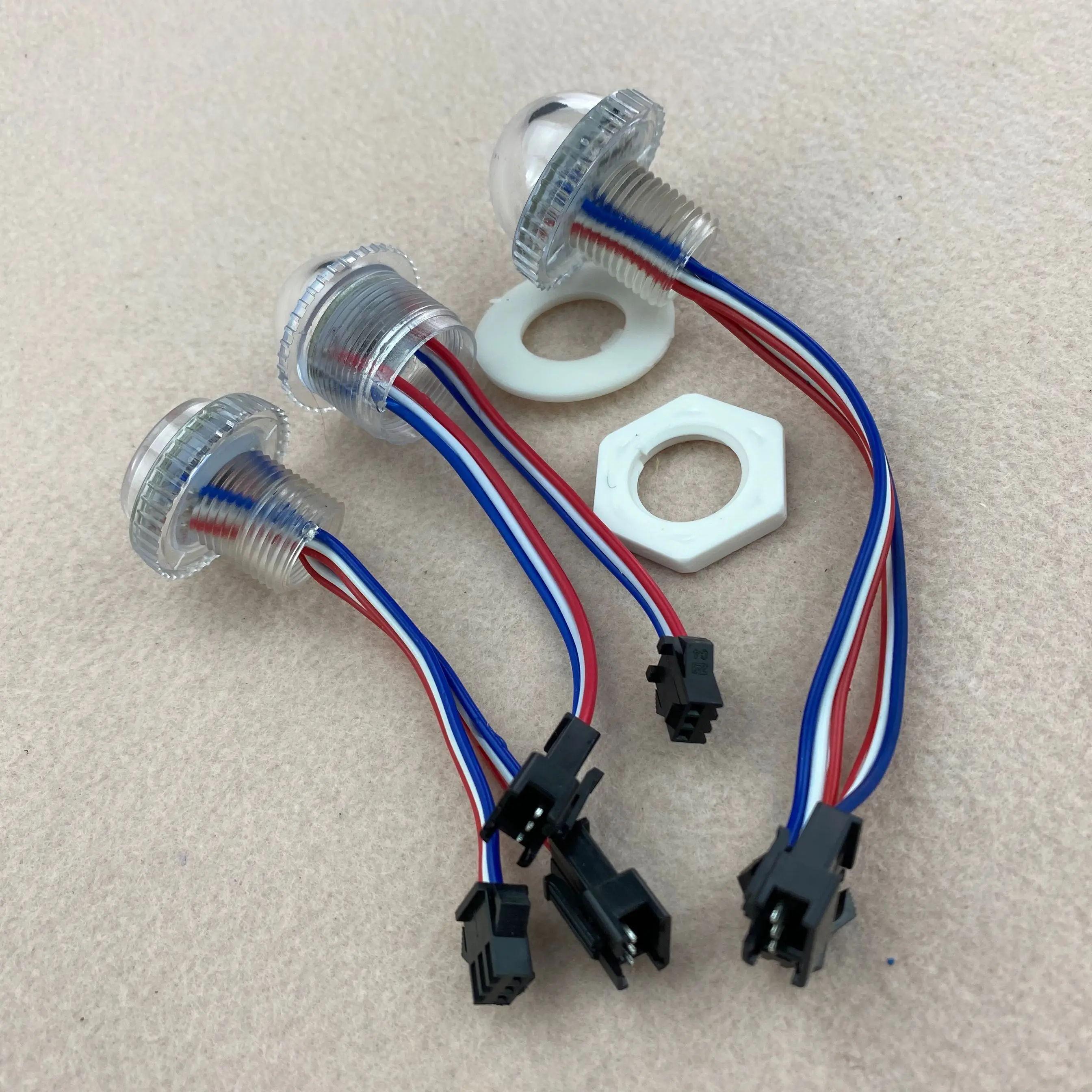 26 мм диаметр DC12VUCS190/WS2811 адресуемый RGB полноцветный светодиодный смарт-модуль 1 44