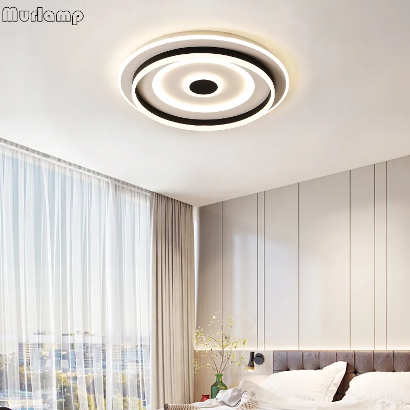 Современный минималистичный квадратный круглый светодиодный потолочный