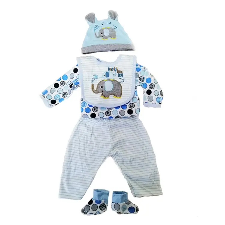 Кукла реборн силиконовая 4 шт./компл. модный дизайн Мультяшные аксессуары сделай