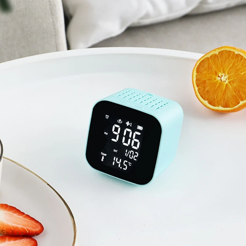 

Essential Oil Aroma Diffuser LCD Temperature Clock Home Thermometer Y5JA