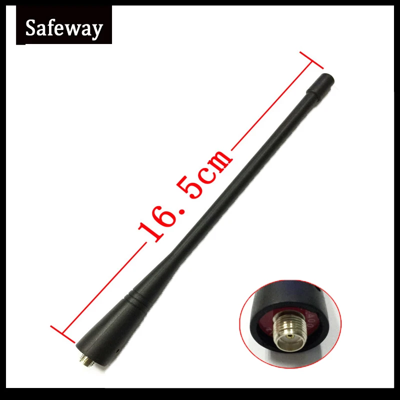 2 шт./лот UHF 400 470 МГц рация антенна для HYT TC500 TC500S TC610 TC700 SMA Female|Запчасти и аксессуары